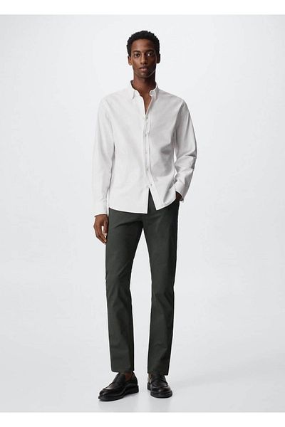 MANGO Man Slim Cut τζιν παντελόνι Serj