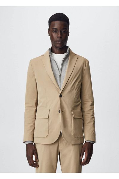 MANGO Man Μπουφάν Stretch Slim Fit