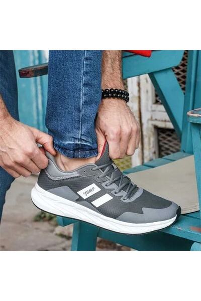 Jump Men's Gray Shoes - 22Y-27523 Model