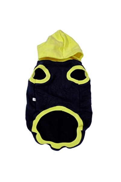 Gobo مقنعين الأصفر الأزرق الداكن القط الكلب الزي اللباس الصغير