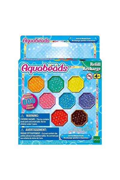 Tower Toys Epoch Aquabeads Kristal Boncuk Paketi - Yedek Paket, 800 Parça