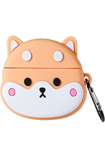 HappyCase Air Pods Pro Ve Pro 2.Nesil Uyumlu 3d Silikon  Kulaklık Kılıfı 3d S...