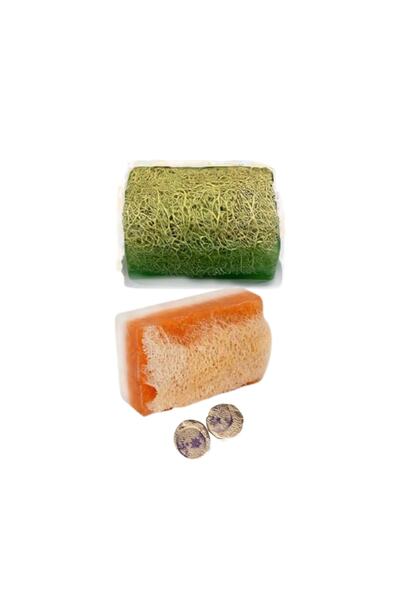 Kaymer صابون ألياف اليقطين الطبيعي بالصبار والعسل وحليب الحمار 130×2