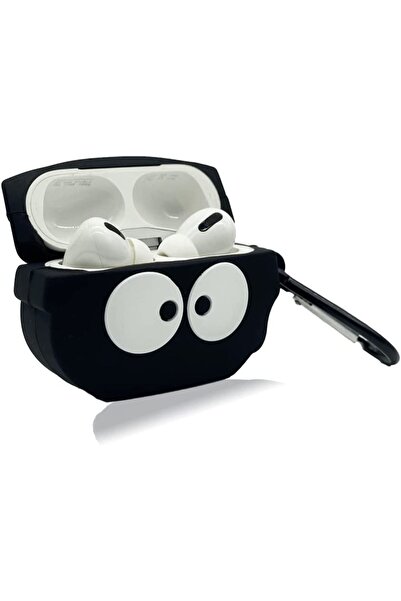 HappyCase Air Pods Pro Ve Pro 2.Nesil Uyumlu 3d Silikon  Kulaklık Kılıfı 3d S...
