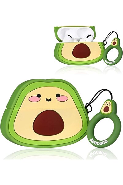 HappyCase Air Pods Pro Ve Pro 2.Nesil Uyumlu 3d Silikon Kulaklık Kılıfı 3d Si...