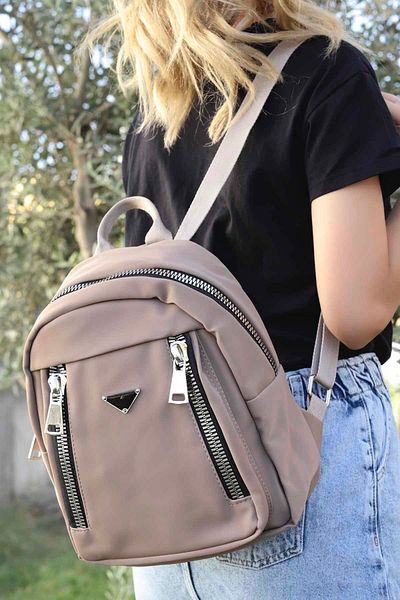 Anıl Ayakkabı Sanmoris 1333 Γυναικείο Mink Daily Sports Backpack