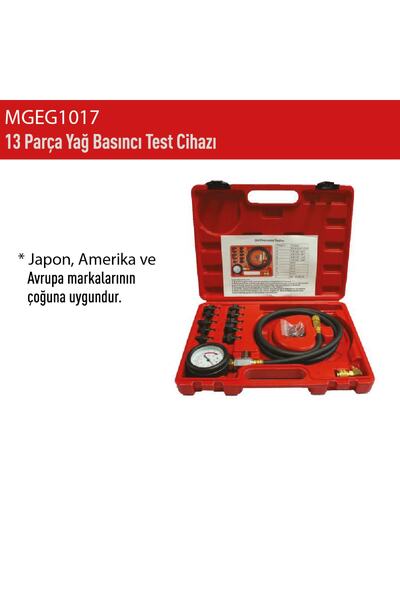 Omega 13 Parça Yağ Basıncı Test Cihazı Mgeg1017