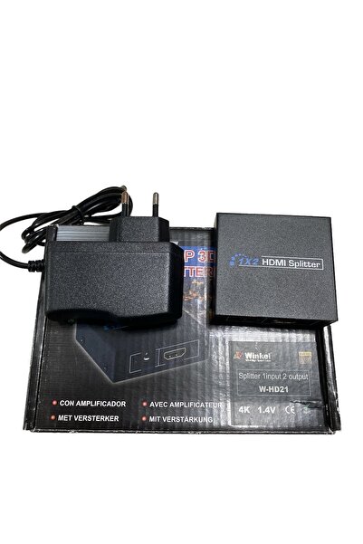 EYE PC 4k Hdmi Switch Splitter 2 Port Çoklayıcı Çoğaltıcı Hd Tv Monitör