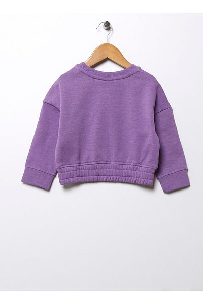 U.S. Polo Assn. Pink Sweatshirt - Printed Girl's Dress