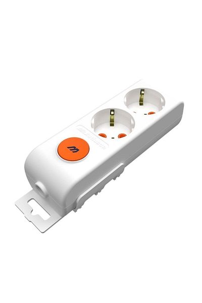 Mutlusan 00 Double Switched Grounded Group Socket (Ç.K. Terminal Block)