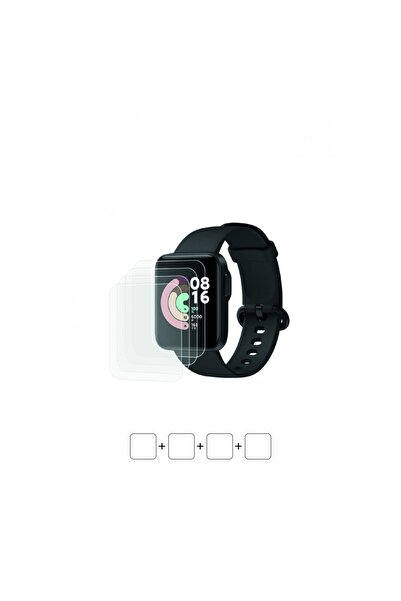 Wrapsol Xiaomi Mi Watch Lite Uyumlu Akılı Saat Ekran Koruyucu Poliüretan Film