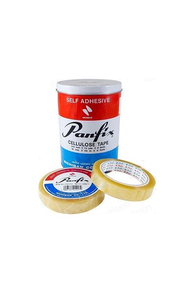 Panfix Transparent Tape 19 X 66 Mt Box 8 Li