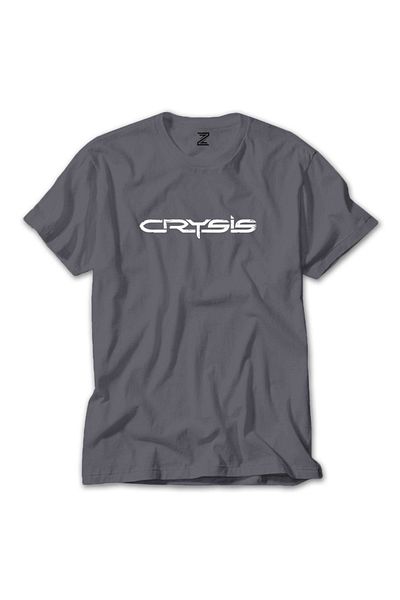 Z zepplin Μπλουζάκι Crysis Black Text Grey