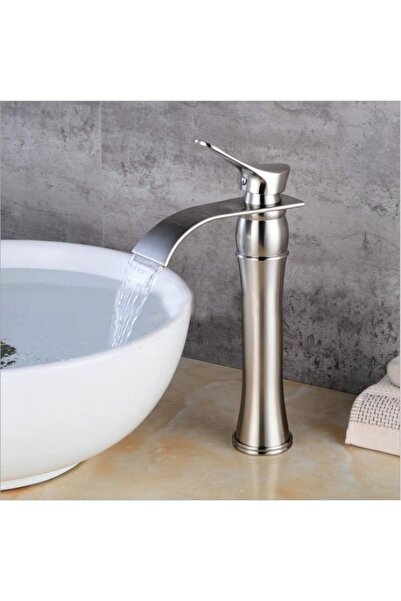 OEM Banyo Çanak Lavabo Bataryası Mat Krom Nikel Yeni Model 5 Yıl Garantili