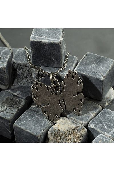 Touz Eysa Butterfly Patterned Chain Necklace