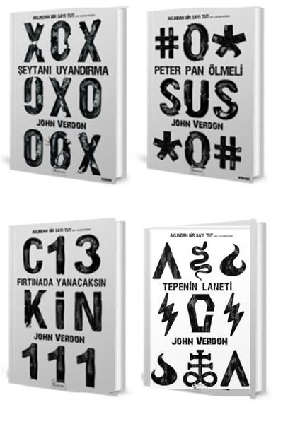 Koridor Yayıncılık John Verdon 4 Lü Set ( Şeytanı Uyandırma # Peterpan Ölmeli...