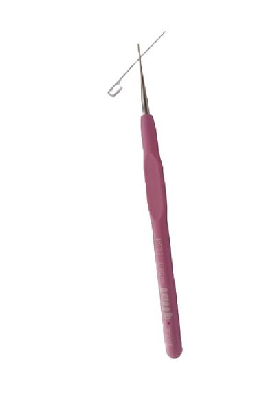 Tulip Crochet Hooks Lace Crochet No:22 0.50mm Soft Plastic Handle Inside All Iron Unbreakable