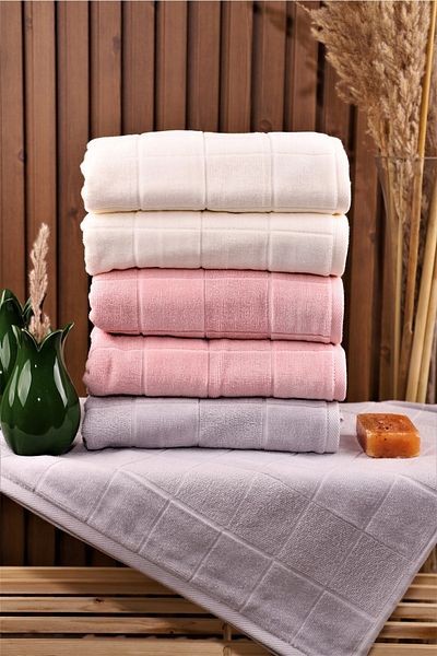 Özdilek Ramona 6-Piece Cotton Water Absorbency High 50*90 Hand Face Towel