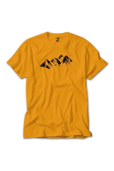 Z zepplin Κίτρινο T-shirt Black Mountains