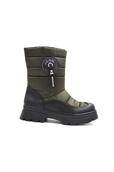 Prego Sema Fermuarlı Içi Sıcak Astar Termo Kaymaz Taban Çocuk Bot