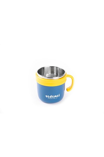 TEDEMEI Stainless Steel Round Food Carrying Container 260ml