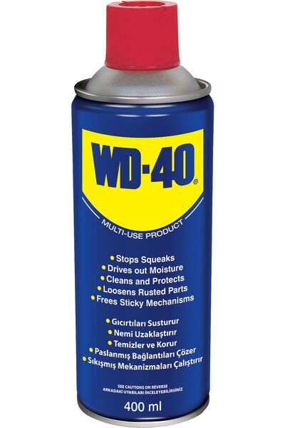 WD-40 Çok Amaçlı Pas Sökücü Yağlayıcı Kayganlaştırıcı Sprey 400 ml