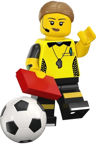LEGO Mini Figür 71037 Seri 24: 01-football Referee