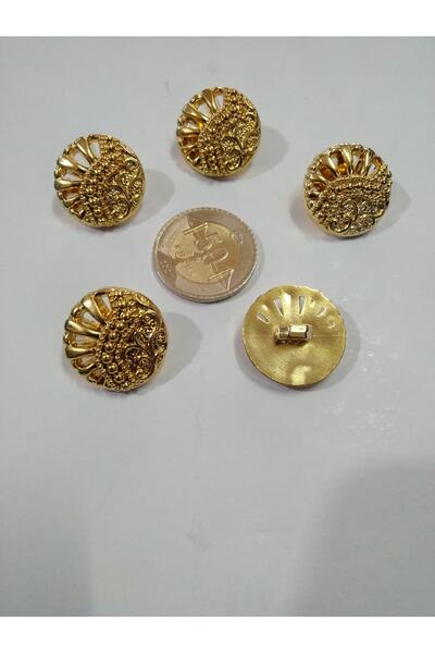 Genel Markalar Fantazi Metalize Çehizlik Ve Anne Yelek Düğmesi