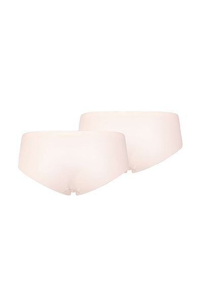 Puma Damen Hipster 2er-Pack – Mikrofaser Nahtlos Unterhose, Einfarbig