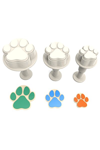 Butedo قالب كوكي كوبات مع دبوس (حقن) - 3 عبوات