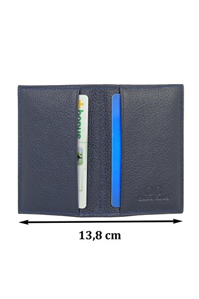 Case Club Чоловічий гаманець з натуральної шкіри з відділенням для водійського посвідчення та посвідчення особи