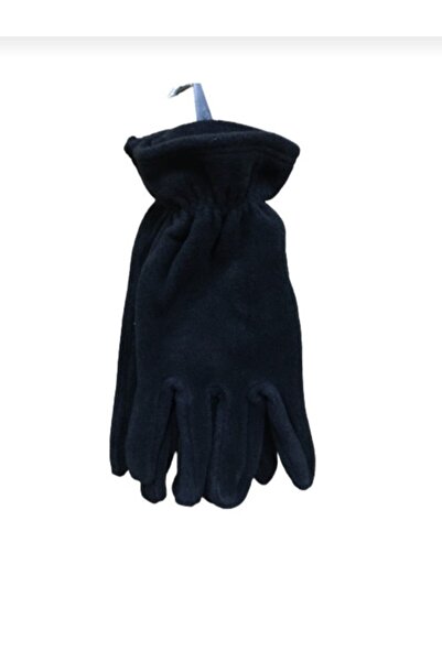 Generic Brand Unisex Black Thermal Winter Quality Fleece Gloves L-m