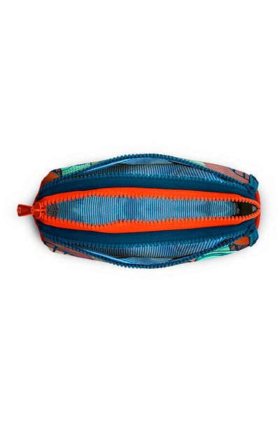 Coral High Τσάντα μολυβιού Civit Neon Orange Skateboard με μοτίβο 3 θέσεων - 22023
