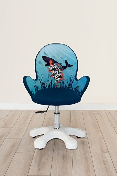 Popcorn Kids Scuba Özel Kumaş Kollu Sandalye 8 14 Yaş
