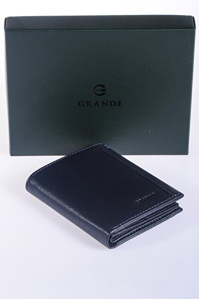 Grande 1726 محفظة رجالية باللون الكحلي
