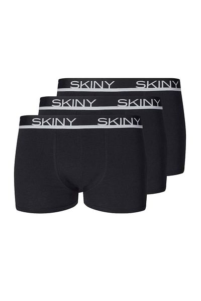 Skiny Herren Boxershorts im 3er-Pack – Shorts, Hosen, Unterwäsche-Set, Baumwoll-Stretch