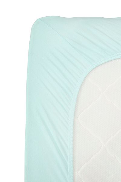 Karaca Home Mint Combed Cotton Double Fitted Sheet