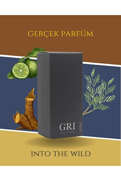Into The Wıld Edp 100 ml Erkek Parfüm Gri758706