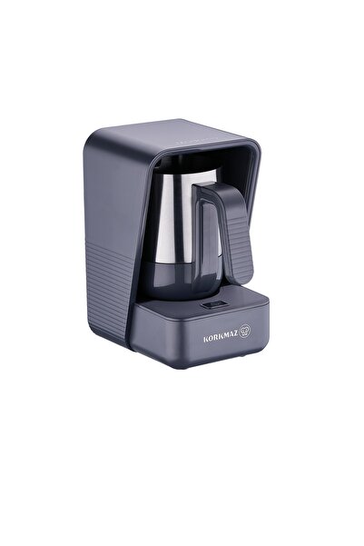 KORKMAZ A863-01 Moderna Gri/satin Kahve Makinesi