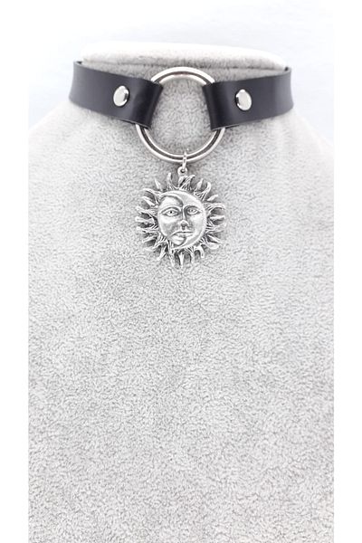 Köstebek Gothic Punk Fashin Moonsun Choker Necklace
