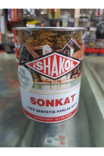 İshakol Kahverengi Yağlı Boya, Metal,ahşap,tahta Boya
