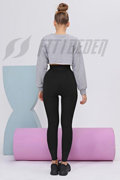 FİT1BEDEN Χειμωνιάτικο ζεστό Unisex βελούδινο καλσόν με φλις εσωτερικά