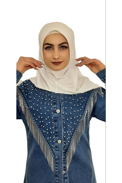 erasra class Tactical Practical Scarf - Hajj - Umrah - Ecru Color Suitable for Daily Use