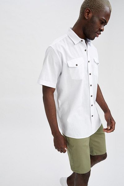 DeFacto Short Sleeve Modern Fit Shirt