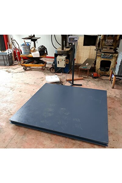 İMMAX Düz Platform Baskül Kantar Şarjlı 150x150 Cm 3 Ton