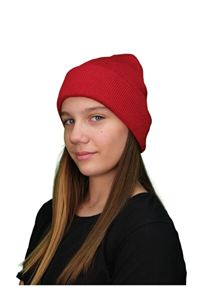 Unisex Basic Bere Kırmızı