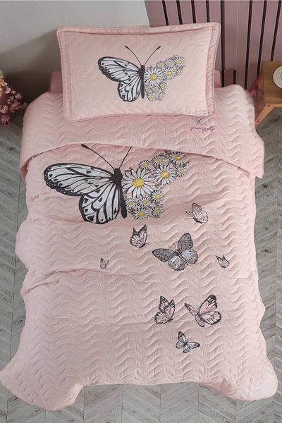 Clasy Ranforce 100% Cotton Single Bedspread Set