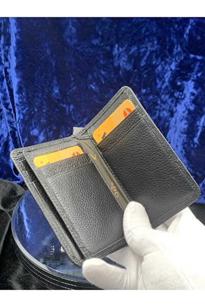 Zenga Original Leather Men's Wallet Black Color