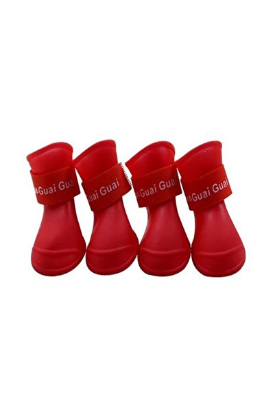 Club Safari Köpek Ayakkabısı Silikon Cırt Cırtlı S En:3.3 Cm Boy:4.3 Cm