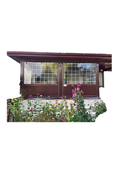 pamukkale branda Kış Bahçesi Ortası Şeffaf Kenarları Branda 400 X 270